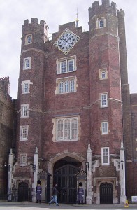 St. James's Palace in London