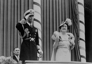 King George VI and Queen Elizabeth at Toronto City Hall in 1939