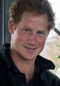 Prince Harry at the Invictus Games in London, 2014
