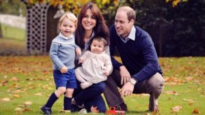 William and Kate, Duke and Duchess of Cambridge with their children, Prince George and Princess Charlotte